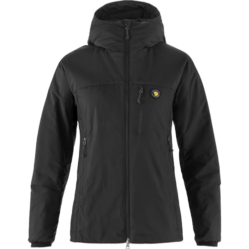 Fjällräven Damen Bergtagen 60 Insulation Jacke, Black/Deep Forest, L