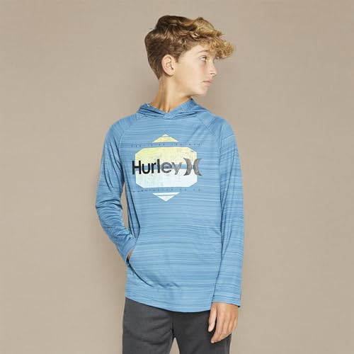 Image of Hurley boys Long Sleeve Hooded T-shirt