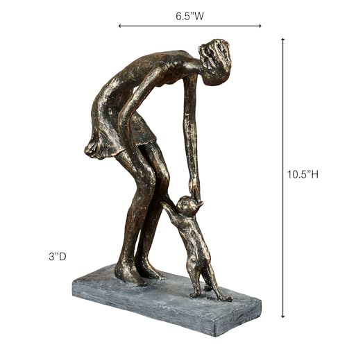 Escultura de mesa persona y gato Touch of Class miniatura 3