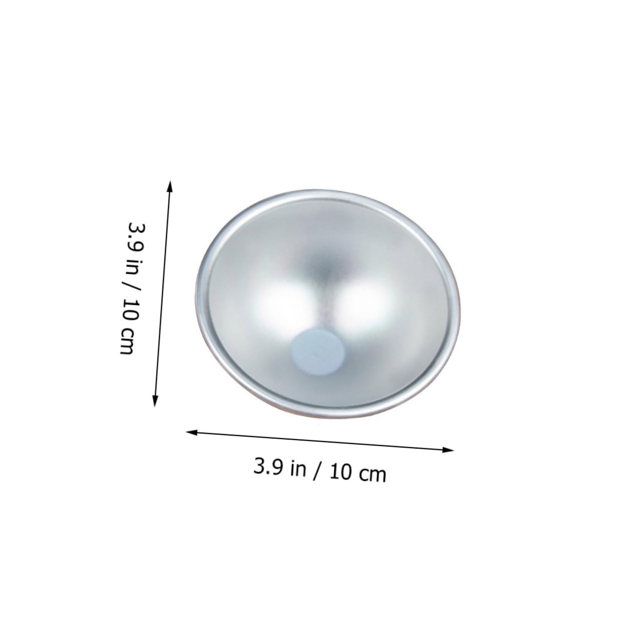 Abaodam 12pezzi Stampo Alluminio Per Pudding e Dessert Mousse Cake e Budini Utensili Da Cucina Per Facile Da Pulire e Uso Versatile
