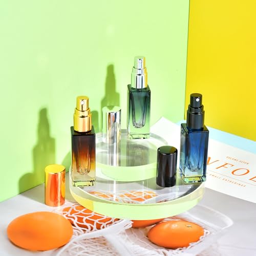 Travel Perfume Bottle Refillable, 3 Pcs 5ML/0.17oz Fine Mist Glass Perfume Spray Bottles Empty Leak-proof Cologne Spray Bottle Mini Perfume Atomizer with Tool3