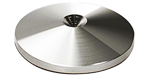 NORSTONE Sottopunte Antirisonanza in Acciaio Argento Rotondo Protezione Pavimenti