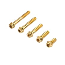 Titanium Screw & Bolt Kit Compatible with Yamaha XMAX300 2021 2022 2023 2024 Windshield Brake Clutch Fender ABS Caliper Modification Handlebar Glan Cover