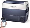 BODEGACOOLER 12 Volt Car Refrigerator, 64Quart (60L) Car Fridge Single Zone, 12V Portable Freezer APP Control, RV Car Cooler -4?-68? 12/24V DC 100-240V AC for Outdoor Camping Travel Vehicles Home Use
