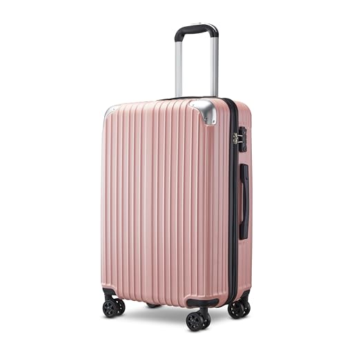 キャリーケース 65L アルミ M 旅行 出張 大型 USB ビジネス ピンク キャリーケース 65L アルミ M 旅行 出張 大型 USB ビジネス ピンク