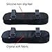 Chair Ergonomic Armrest Pads Elbow Pillow Pressure Relief Office Chair Gaming Chair Armrest with Memory Foam Armrest Pads 2-Piece Set,Black