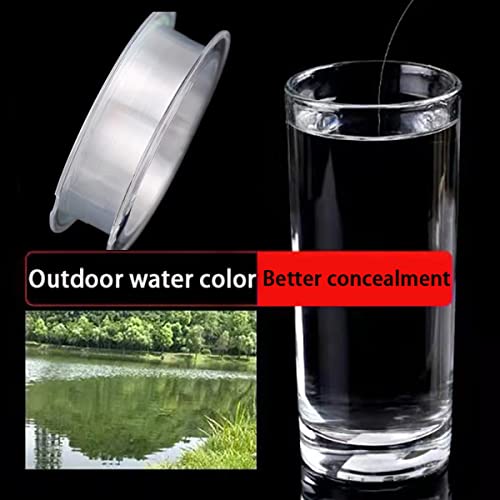 100 Metres Fishing Line 0.45mm 41LB Clear Monofilament Wire - Image 3
