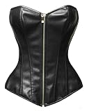 Bslingerie Damen Hourglass Bustier (XXL, Schwarz)