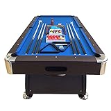mesa billar profesional Robusta y duradera Mesa de billard 8 pies azul Snooker completa de accesorios - Viper Blue