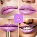 Oulac Pinky Purple Lipstick - Moisturizing Lip Stick Glossy Tinted Lip Balm, Sheer Shine Juicy Finish, Lightweight and Hydrating Formula for Dry Lip Care, Vegan 2.2g/0.07oz (10)