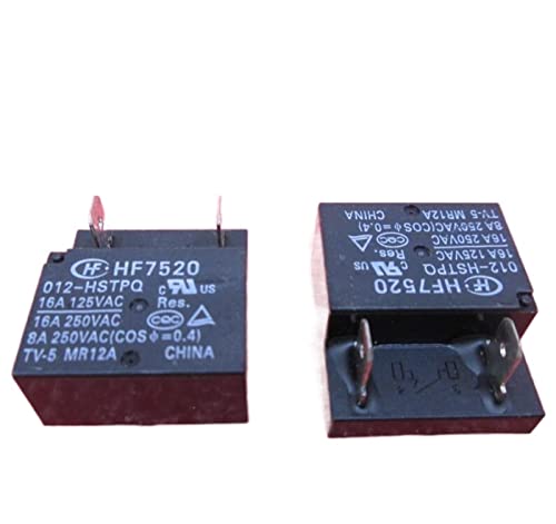Relé de 12V HF7520-012-HSTPQ componente electrónico de 12VDC PIN6 para sustitución en circuitos