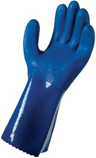 Working Hands PVC Coated Heavy Duty Rubber Gloves For Handling Chemicals And Dish