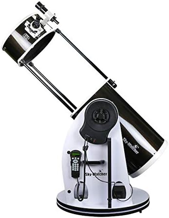 Close-up view of the Sky-Watcher DOB GOTO14 WiFi Dobsonian Telescope mount and control panel