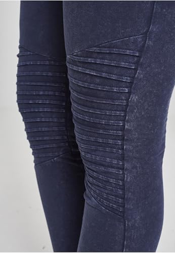 Urban Classics Leggings Da Donna In Jersey Denim, Blu (Indigo), L - 9