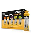 Science In Sport GO Isotonic Energy Gels, Running Gels with 22g Carbohydrates, Low Sugar, Variety Pack of Assorted Flavours, 60ml Per Serving (35 Pack)