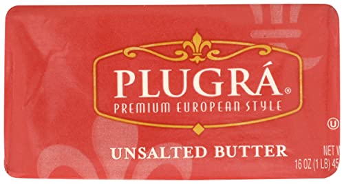 Plugra, Butter European Style Unsalted, 16 Ounce
