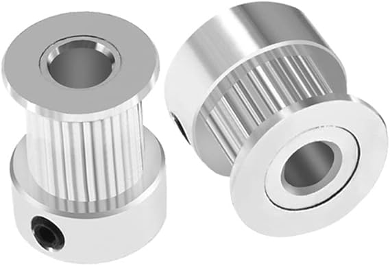 review WAAZI 3D Printer Parts Accessories 3D Printer Parts Accessory GT2 20Teeth Bore 4/5/6/6.35/8mm 2GT Timing Alumium Pulley Fit for GT2-6/10mm Open Synchronous Belt