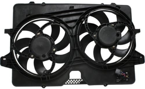 Escape 08-12 Radiator Fan Shroud Assembly, 2.3L / 2.5L Eng, Dual, Except Hybrid Model - FO3115176