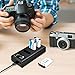 FirstPower NP-BX1 Battery 3-Pack and Triple Slot Charger for Sony ZV-1F, ZV-1, ZV-1 II, Cyber-Shot DSC-HX80, HX90V, HX95, HX99, RX1, RX1R II, RX100 (II/III/IV/V/VA/VI/VII), FDR-X3000, HDR-AS50