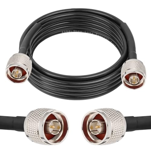 Câble coaxial N mâle de 3 m RG58 XRDS -RF avec conducteur blindé en cuivre pur