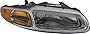 Gold Shrine For Chrysler Sebring Convertible Headlight Lamp 1996 1997 1998 1999 2000 Halogen Passenger Right Side