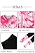 Arshiner Teen Girls Fashion Pink Tie Dye Clothes Set Long Sleeve Tops and Print Legging Pants Little Girl Cute Outfits 5-6T