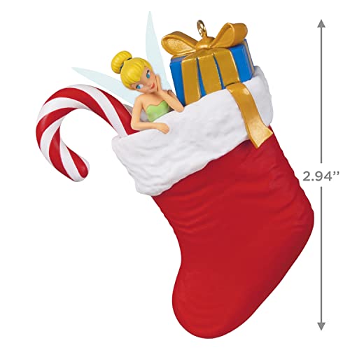 Hallmark Keepsake Christmas Ornament 2022, Disney Peter Pan Tinker Bell In Stocking #TOP4