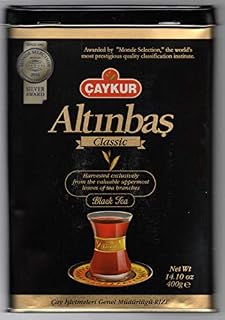 CAYKUR Altinbas Exclusive Turkish Black Tea Special Can Pack 400 gr ''Monde Selection'' Awarded