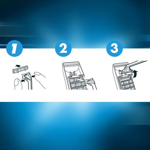 Gillette Sensor Excel Rasierklingen, Klingen für Männer, 10 Original Ersatzklingen für Herren mit Doppelklinge