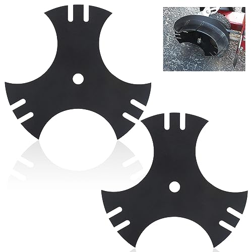 9 Center Hole 3-Side Edger Star Blade (2-Pack)