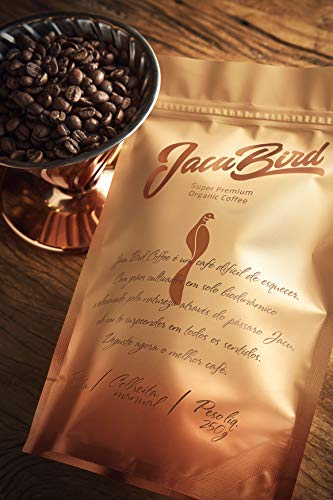Jacu Coffee 100 g | Grão Bio 100% Arábica | Café Orgânico Cultivado em Solo Biodinâmico | Blend de G