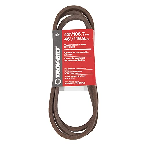Troy-Bilt 490-501-Y035 42 in. and 46 in. Drive Belt, Black