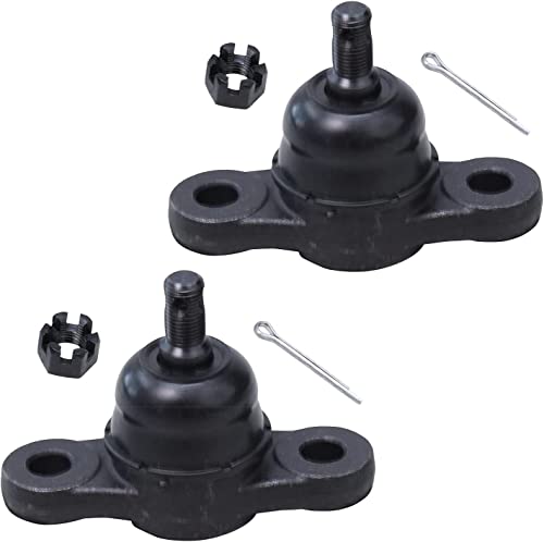 Image of Detroit Axle - 8pc Front End Control Arms Kit for Hyundai Elantra 09-12, 2 Lower Control Arms 2 Outer Tie Rods 2 Lower Ball Joints 2 Sway Bar End Links 2009 2010 2011 2012 Replacement