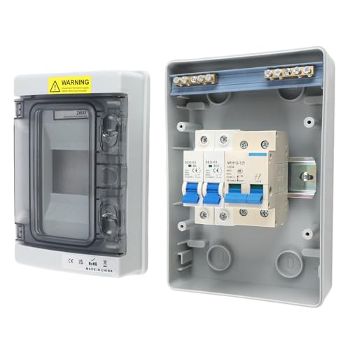Boîte de distribution étanche IP65 avec disjoncteur type B extérieur - 4
