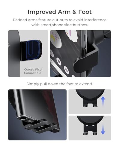 iOttie Auto Sense 2 Dash & Windshield Car Mount with 10W Wireless Charging — view 5