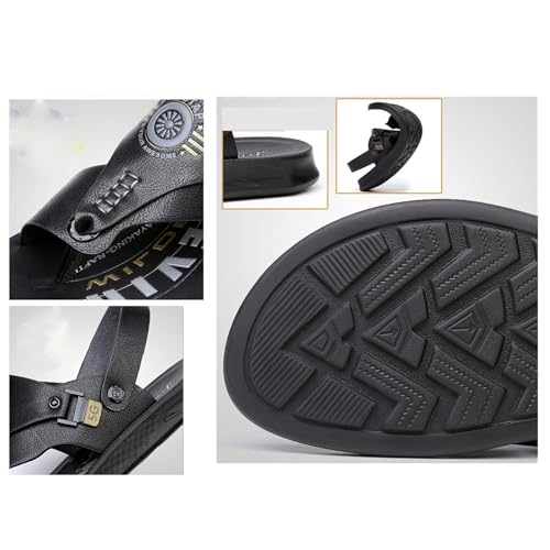 Yytcsjz Outdoor Sandals Mens, Men's Summer Non-Slip Arch Support Orthopedic Bunion Corrector Sandals, Waterproof Athletic Outdoor Thong Sandals, for Hallux Valgus, Plantar Fasciitis, Arch Foot4