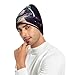 QGBYMX Bulldog Galaxy Closeup Winter Beanie for Men Women – Fashion Design, Unisex Soft Warm Knit Hat Ski Stocking Cuffed Cap Multi