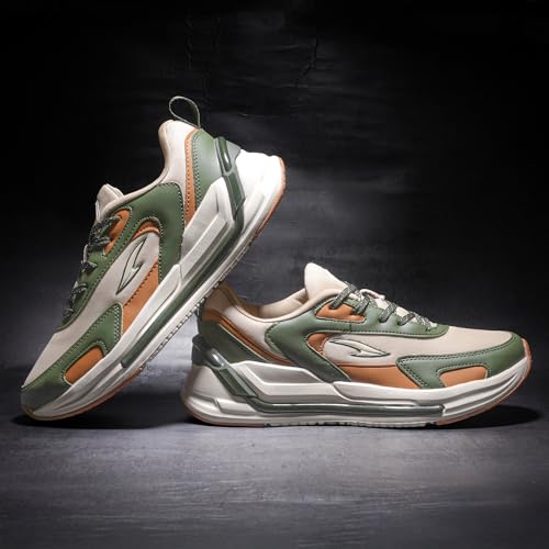 Image of ASIAN Powerkick-21 Men's Sporty Sneakers | Stylish Sports Shoes with Comfort for Boys | Lightweight Sole & Durable Grip, Perfect for Casual, Gym, Walking