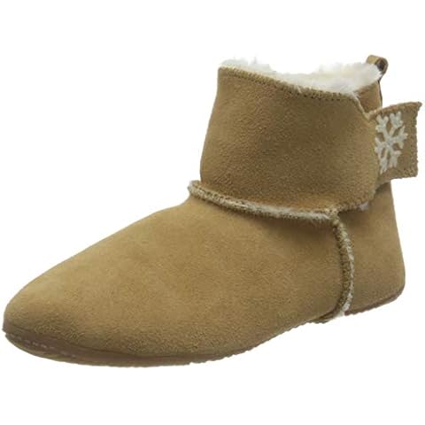 Living Kitzbühel Jungen Unisex Kinder Baby Lammfell Bootie Hausschuh Cover
