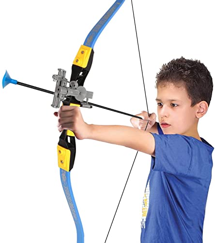 Koolbitz 28CM Kids Bow and Arrow Set - Archery Toy with Infrared Laser Sight, Quiver, Target Board and 3 Suction Cup Arrows - Safe Indoor and Outdoor Archery Game for Boys and Girls Ages 3+ Years - Image 3