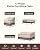 loriano Patio Furniture Cover Set, 4 Piece Outdoor Furniture Cover Waterproof, 600D Heavy Duty Lawn Patio Set Covers