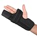 Boxer Finger Splint, Padded Support Brace with Removable Splint for Boxer Fracture, Little and Ring Finger Protection, Fits Left or Right Hand - Large Size