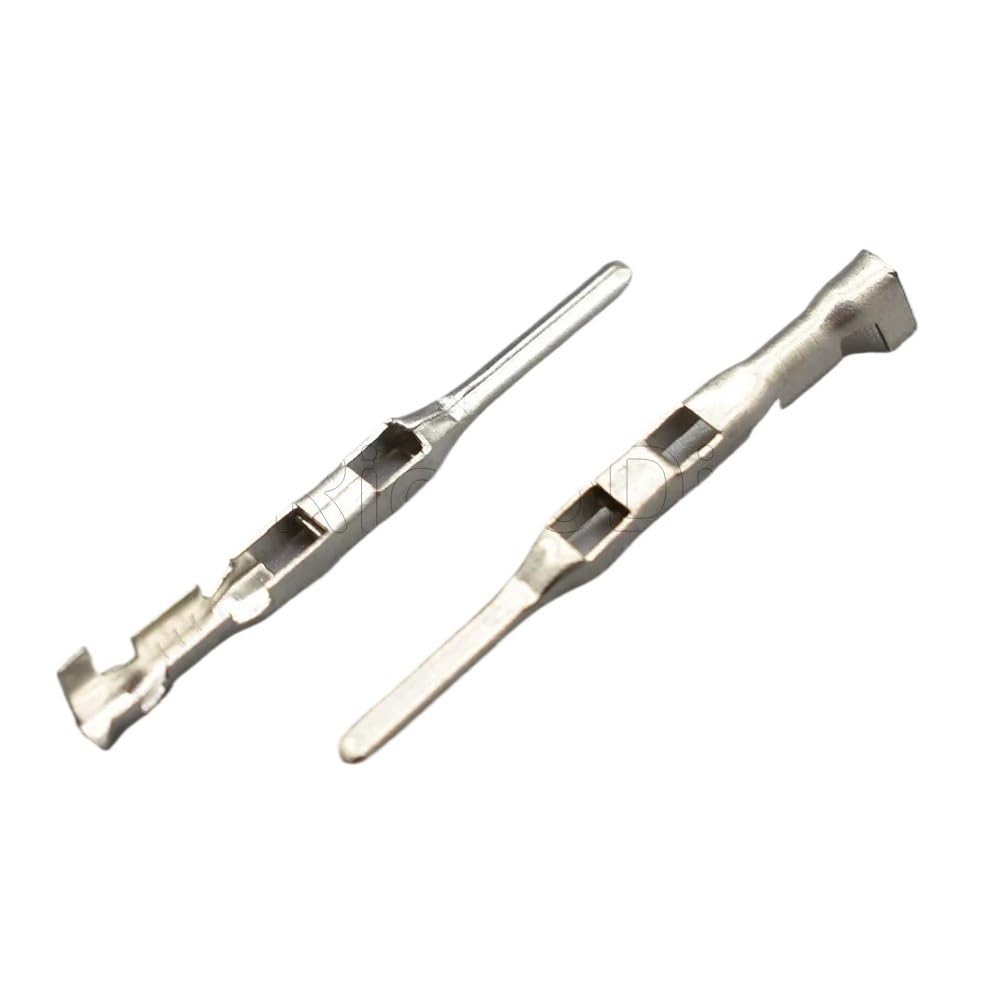 LTRAJUYNH 100 Pcs 1.5MM Automotive Crimping Wire Terminal Brass Tinned Male Splice Pins Of FCI 211CL2S2160