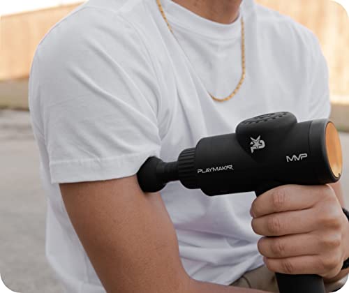 PlayMakar Premium Massage Gun Tips, 6 Non Porous, Massager Heads for Deep Tissue Percussion Massage