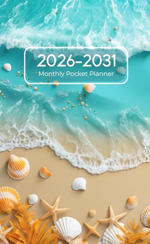 2026-2031 pocket calendar: 6 Year Monthly Pocket Planner ( January 2026 to December 2031 ) image 2