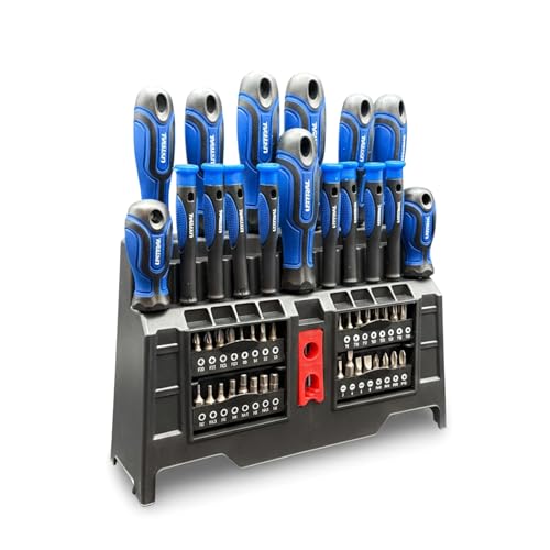 Kit de 50 outils de tournevis en acier chrome vanadium robuste - 2
