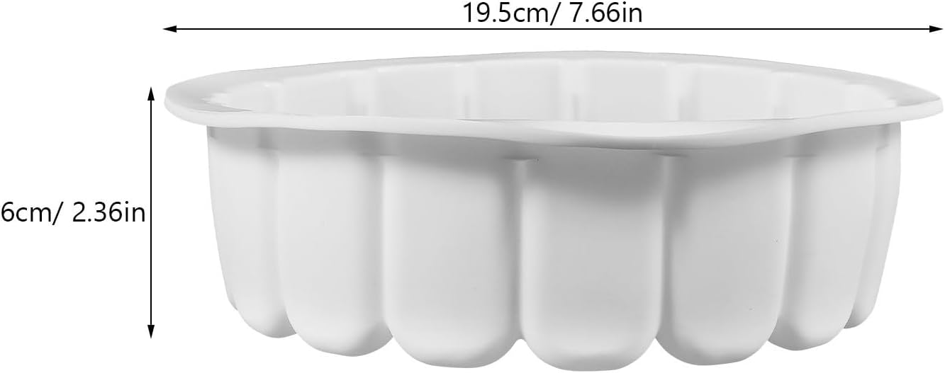 Silicone Flower Pattern Cake Mold for Baking and Dessert Decoration