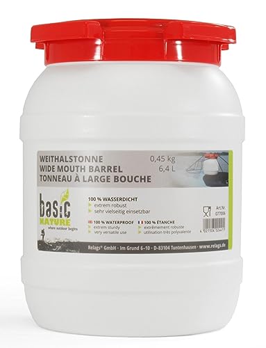 Relags Coffre Large à col Rond Blanc 6,4 l