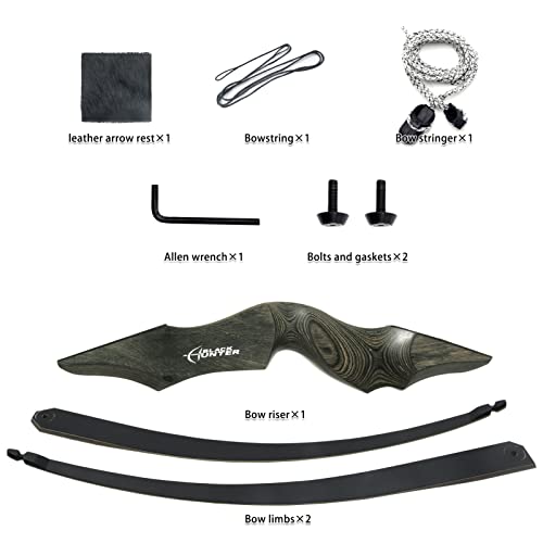 Black Hunter Longbow Gliedmaßen - Ersatzteile 11-27kg