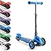 ToyStar Cruise 3 Wheel Tri Scooter, Easy Folding System, Height Adjustable Handlebars, Tilt To Turn Steering, Kids Aged 3+ Years